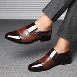 Luxury Business Leather Oxfords Men Shoes