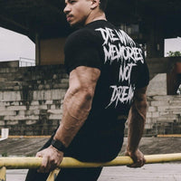 Men's Clothing - Men Short Sleeve Casual Fashion Fitness T shirt