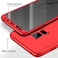 Luxury 360 Degree Full Shockproof Cover Phone Case For Samsung Galaxy S9 S8 Plus S10 Note 8 9 S9 Plus