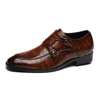 Classic Crocodile Designer Leather Shoes