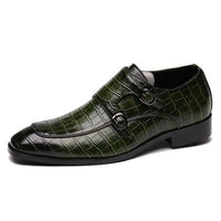 Classic Crocodile Designer Leather Shoes