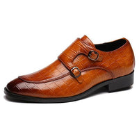 Classic Crocodile Designer Leather Shoes