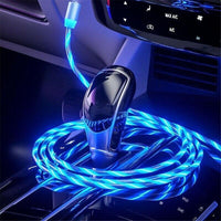 Last day promotion 🔥 iGlow™ Glowing LED Magnetic 3 in 1 USB Charging Cable