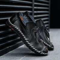 Shoes - Men's Soft Genuine Leather Casual Shoes