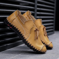 Shoes - Men's Soft Genuine Leather Casual Shoes