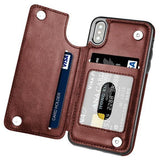 Retro PU Leather Flip Wallet Holder Cover For iPhone12/12 Pro/12 Pro max/12 Mini/11/11Pro/11Pro max