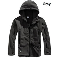 Men Winter Thermal Fleece US Military Soft Tactical Jackets