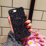 Luxury Glitter Bling Diamond Gem Bracelet Chain Strap Cases Fur Ball Cover For iPhone 12 Pro 11 Promax XSMAX 7 8 Plus Phone Case