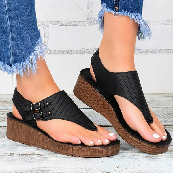 Women Heels Sandals Platform Wedges Shoes