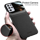 PU Leather Plexiglass Hard PC Shockproof Case For s21/s21plus/s21 ultra