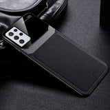 PU Leather Plexiglass Hard PC Shockproof Case For s21/s21plus/s21 ultra