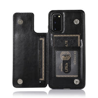 Luxury Slim Fit Leather Wallet With Card Slot Shockproof Cover For Samsung Galaxy S20Ultra S20 FE