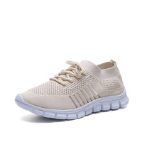 Women's Sneakers Flat Vulcanized Light Mesh Breathable Female Running Shoes