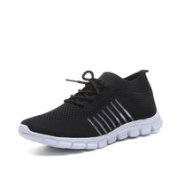 Women's Sneakers Flat Vulcanized Light Mesh Breathable Female Running Shoes