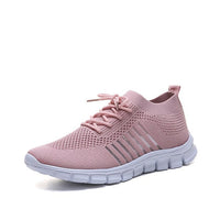 Women's Sneakers Flat Vulcanized Light Mesh Breathable Female Running Shoes