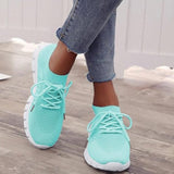 Women's Sneakers Flat Vulcanized Light Mesh Breathable Female Running Shoes