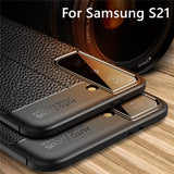 Silicone Protective Soft For Samsung S21 S21 Plus S20 Ultra Case