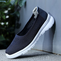 Light Breathable Slip on Walking Comfort Women's Flat Shoes