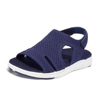 Summer Women Sandals Flats Buckle Strap Ladies Beach Shoes