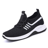 Women's Sneakers Flat Vulcanized Light Mesh Breathable Female Running Shoes