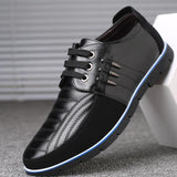 Men's Shoes - Men Leather Casual Shoes