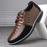 Men's Shoes - Men Leather Casual Shoes