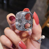 Bling Diamond Metal Camera Lens Protection for iPhone 12/11 Series